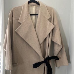 Versace Coat Wool & Cashmere M/L Oversized